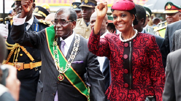 First Lady Grace has replaced Mugabe in a 